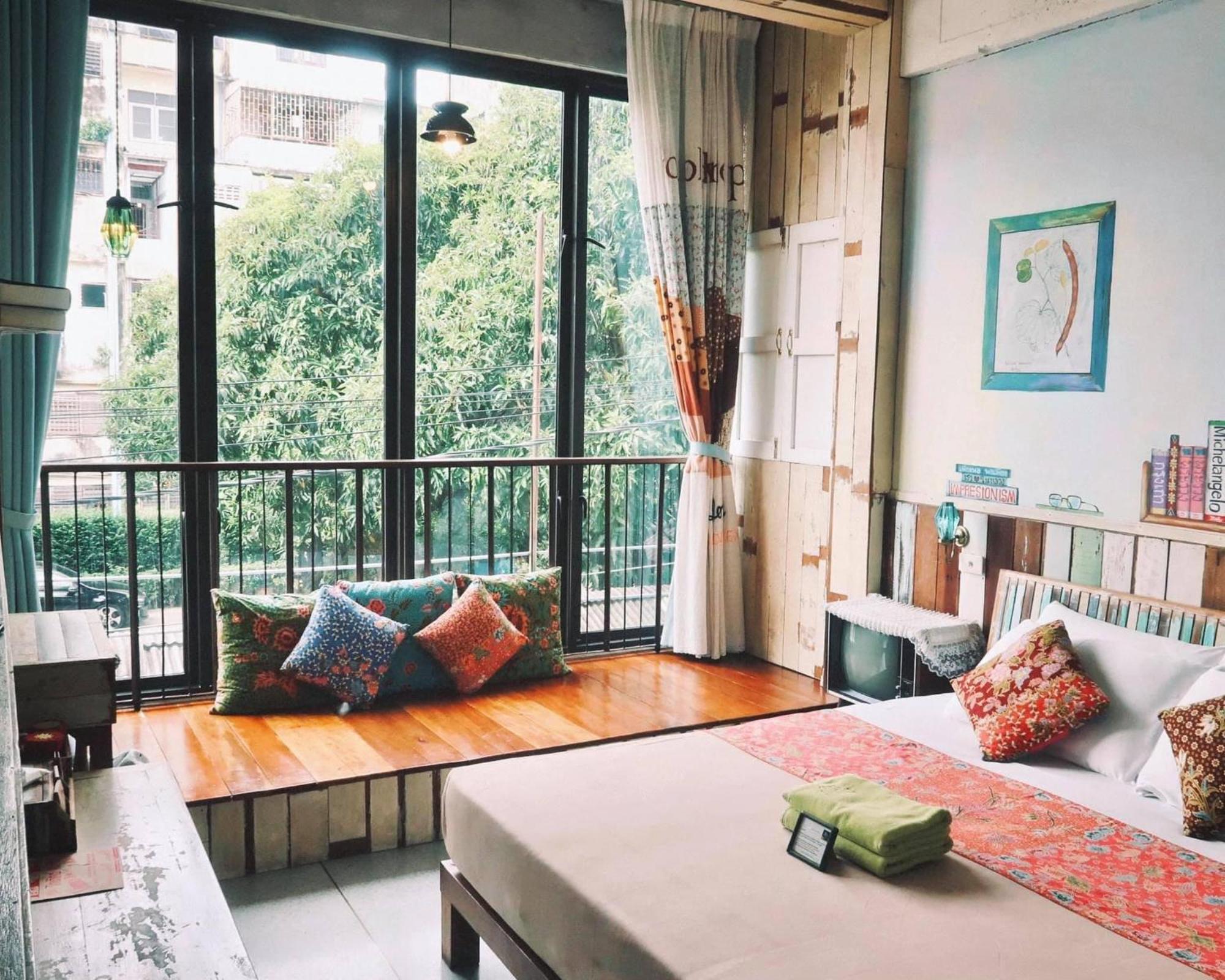 Phranakorn-Nornlen Hotel Bangkok Bagian luar foto